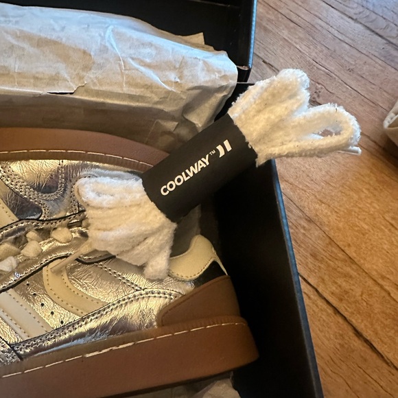 Coolway Goal Black & White Sneakers - Picture 7 of 7